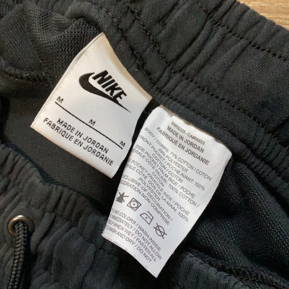 Nike Tech Fleece Zip up Hoodie Sweatpants Triple Black Sweatsuit Matching Set - Picture 10 of 10